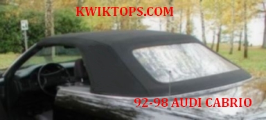 ROBBINS-3200C - Audi 1992-98 Cabriolet Convertible Top & Plastic Window